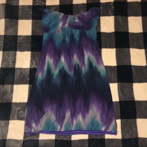 Small Daytrip Strapless Flowy Dress